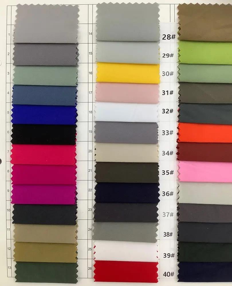 Ready ship 130gsm elastic 4 way stretch 10 spandex 90 nylon fabric for sportswear legging