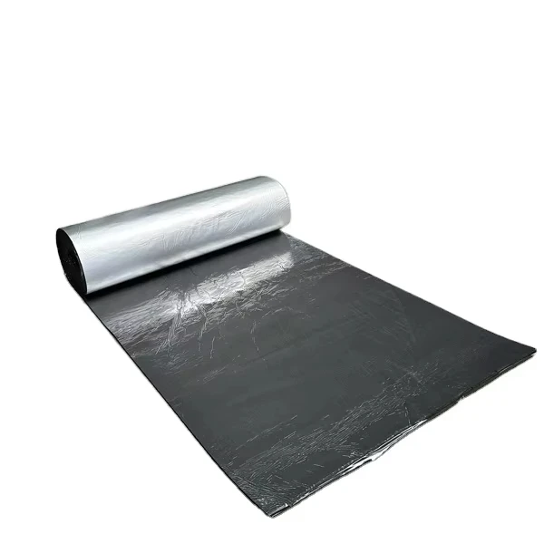 Cheap Price Excellent Sound Insulation Performance Aluminum Foil Rubber And Plastic Roll Felt