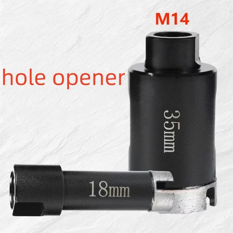 Stone reinforced concrete drill with sintered granite brazed diamond hollow bit