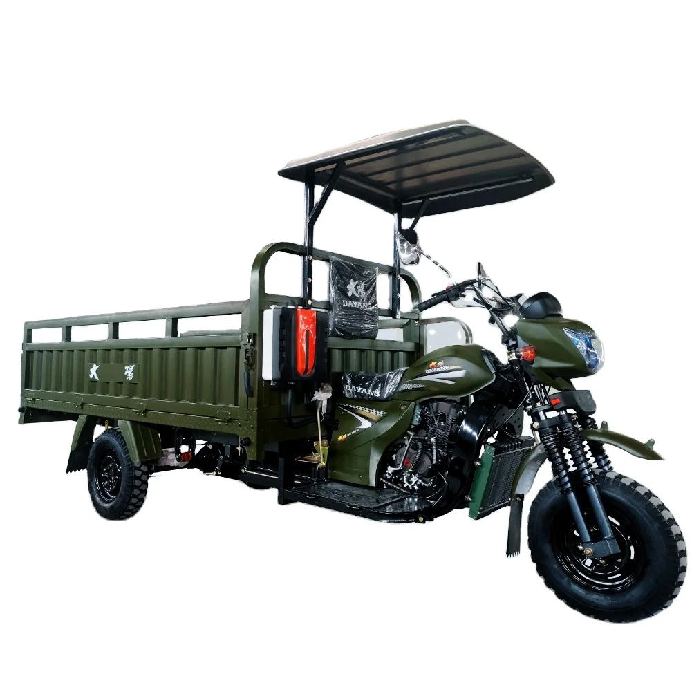 Chinese strongest power 200cc/250cc/300cc Water Cooling Customized farming truck tricycle cargo trimoto
