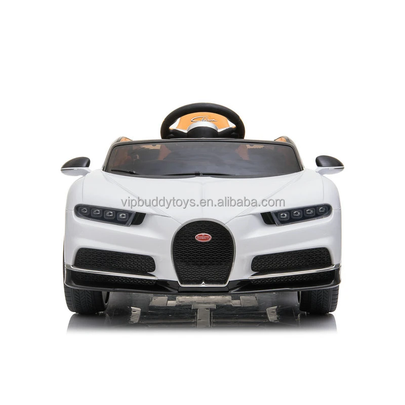 VIP Buddy Licensed Ride-on Cars Bugatti Chiron 12V Battery Powered Kids Electric Ride on Car