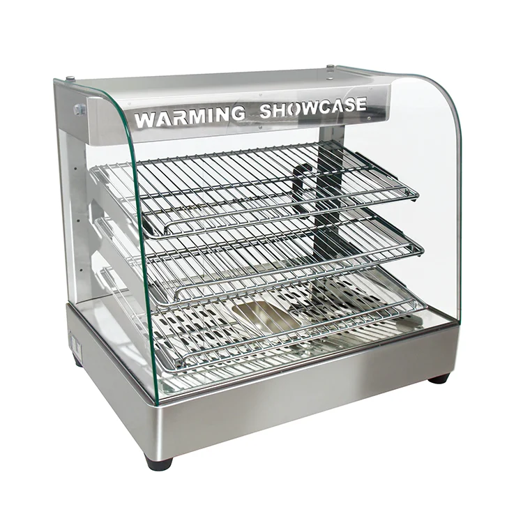 Catering Equipment Commercial Luxury Food Warming Showcase  Food Warmer Food Warming Machine for Snack Shop Restaurant