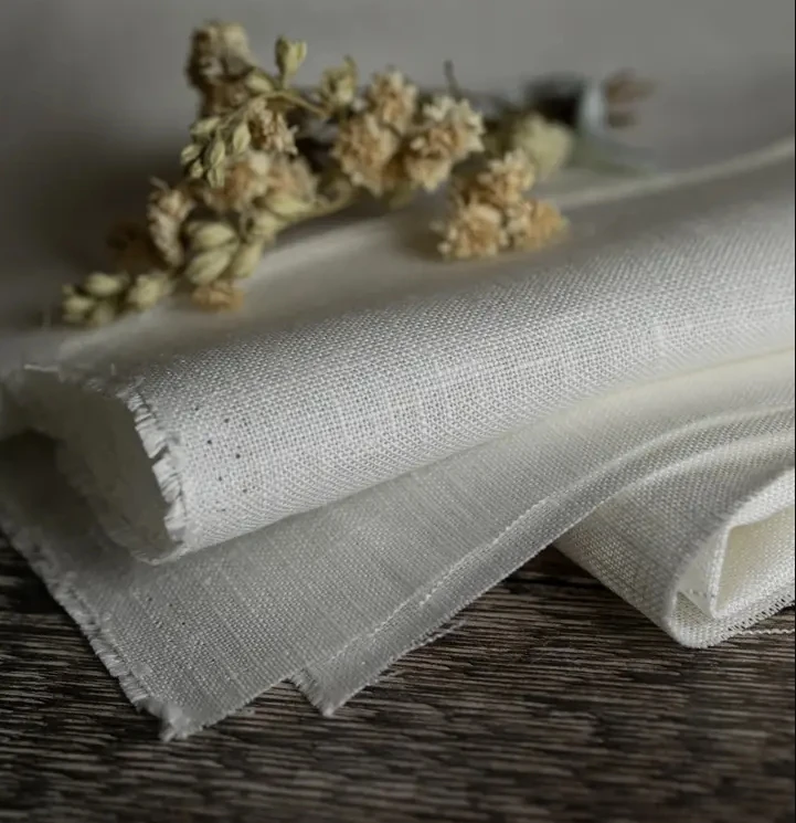 New Arrivals105  organic 100%  greige linen fabric wholesale linen and hemp fabric With Wholesale best seller