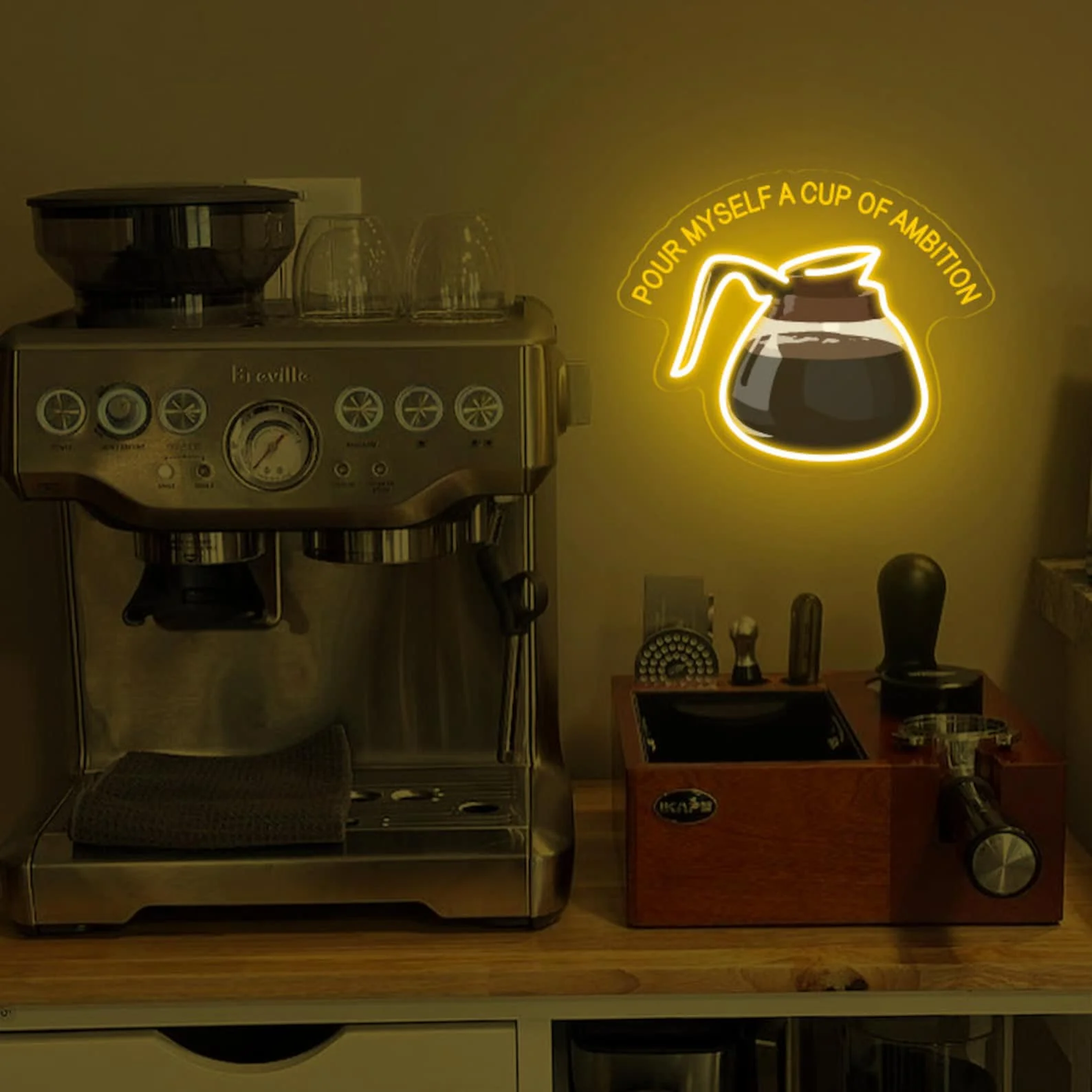 Custom Cup Coffee Hard Rock Cafe Neon Sign for Business Drink Party Shop Kitchen bar Wall Decor