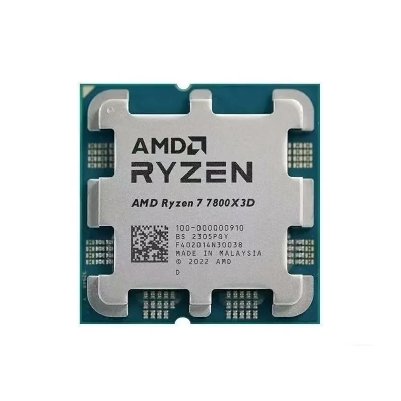 Настольный процессор 4 2 ГГц 8 ядер разъем AM5 AMD R7 7800X3D игровой