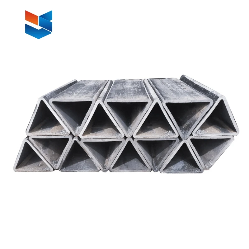 Fast Delivery Q195 Q215 Q235 Triangle profile/octagonal steel tube 10# 20# 45# triangular steel tube for wholesales