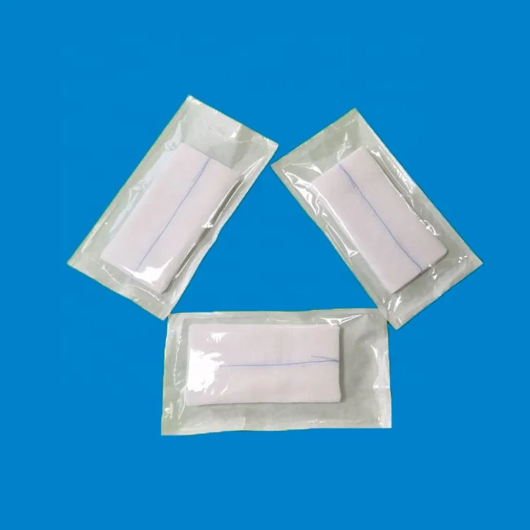 
sterile disposable hotsale compress gauze swab 100% cotton hospital gauze sponge 