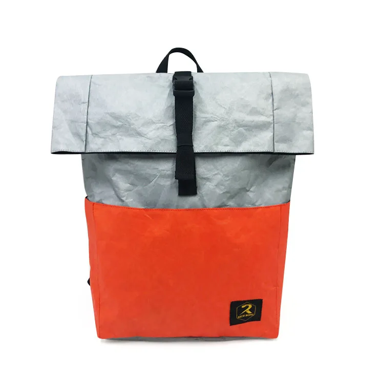 High Quality Washable Wrinkle Tyvek Luxury Mens Backpack