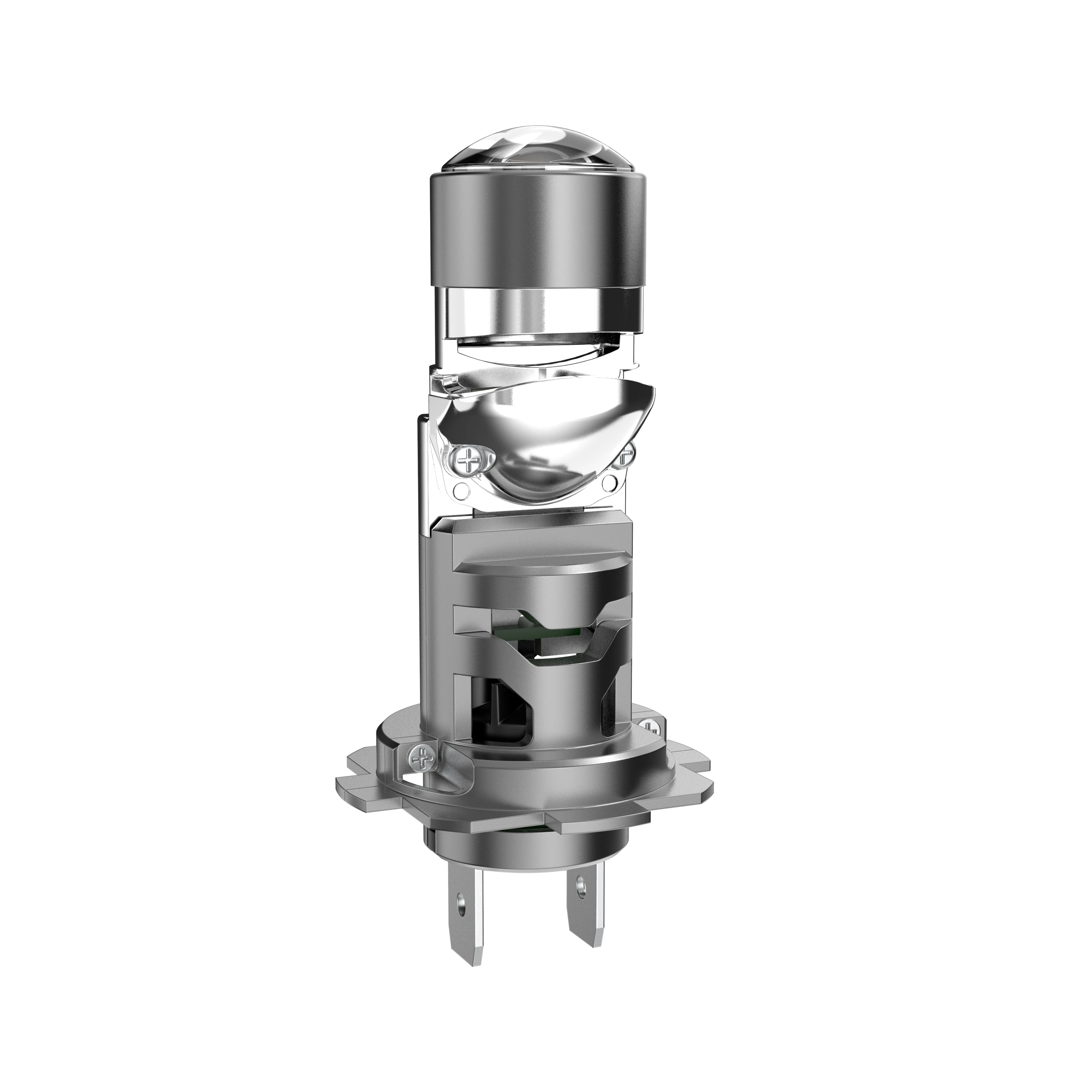 H7 Projector Lens Headlight Bulb H4 H11 Mini Bi LED Lens High Low Beam 50W Car Head Lamp H7 H4 H11 LED Light Projector