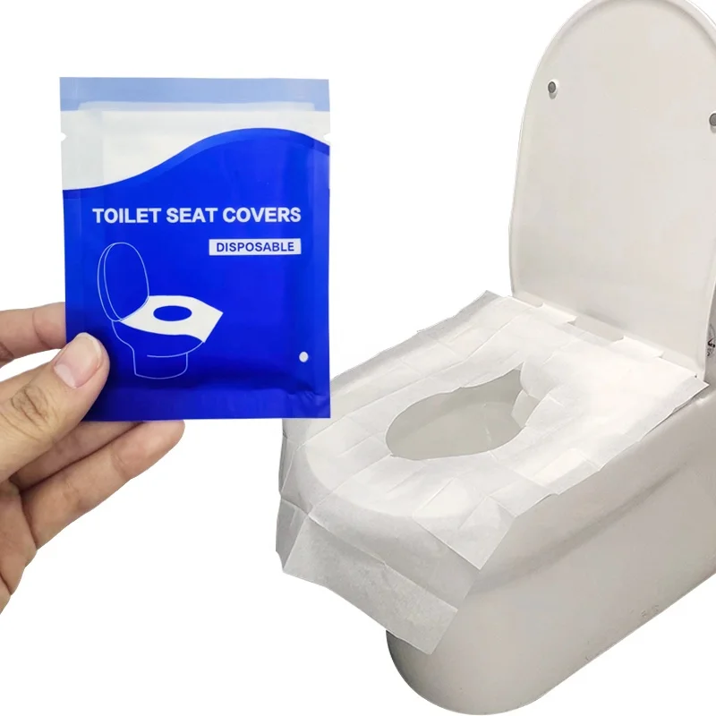 Travel pack toilet seat covers disposable extra large