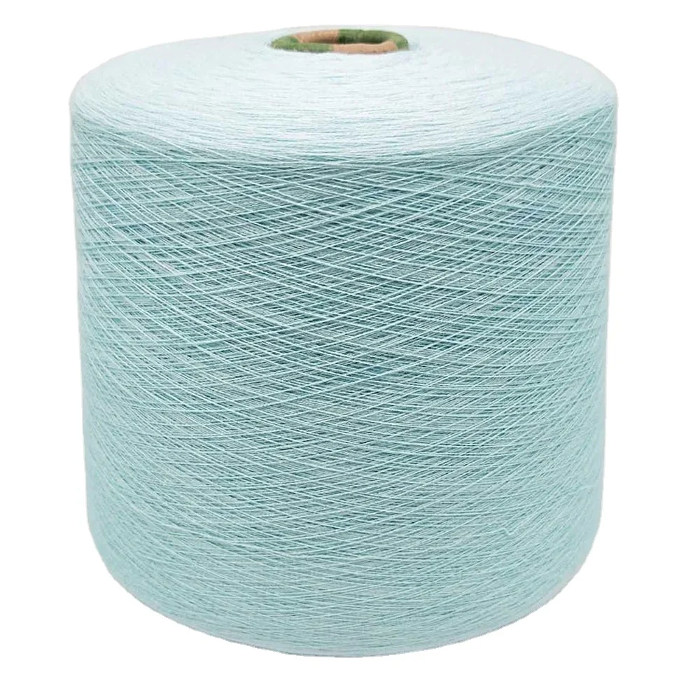 
Excellent quality 30% tencel 50% acrylic 20% wool blended yarn for knitting weaving 