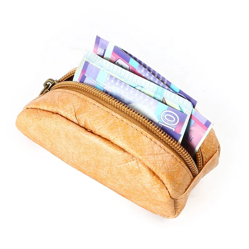 Factory custom creative design wallet  durable coin  purse  daily life  storage bag Tyvek  paper  waterproof  wallet