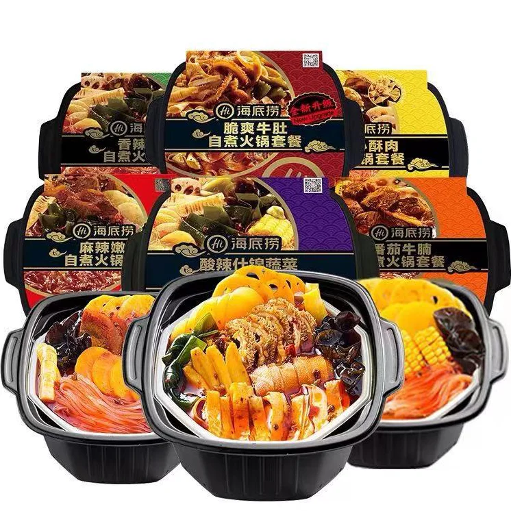 Оптовая продажа китайский горячий горшок haidilao закуска быстрое приготовление лапши пищи