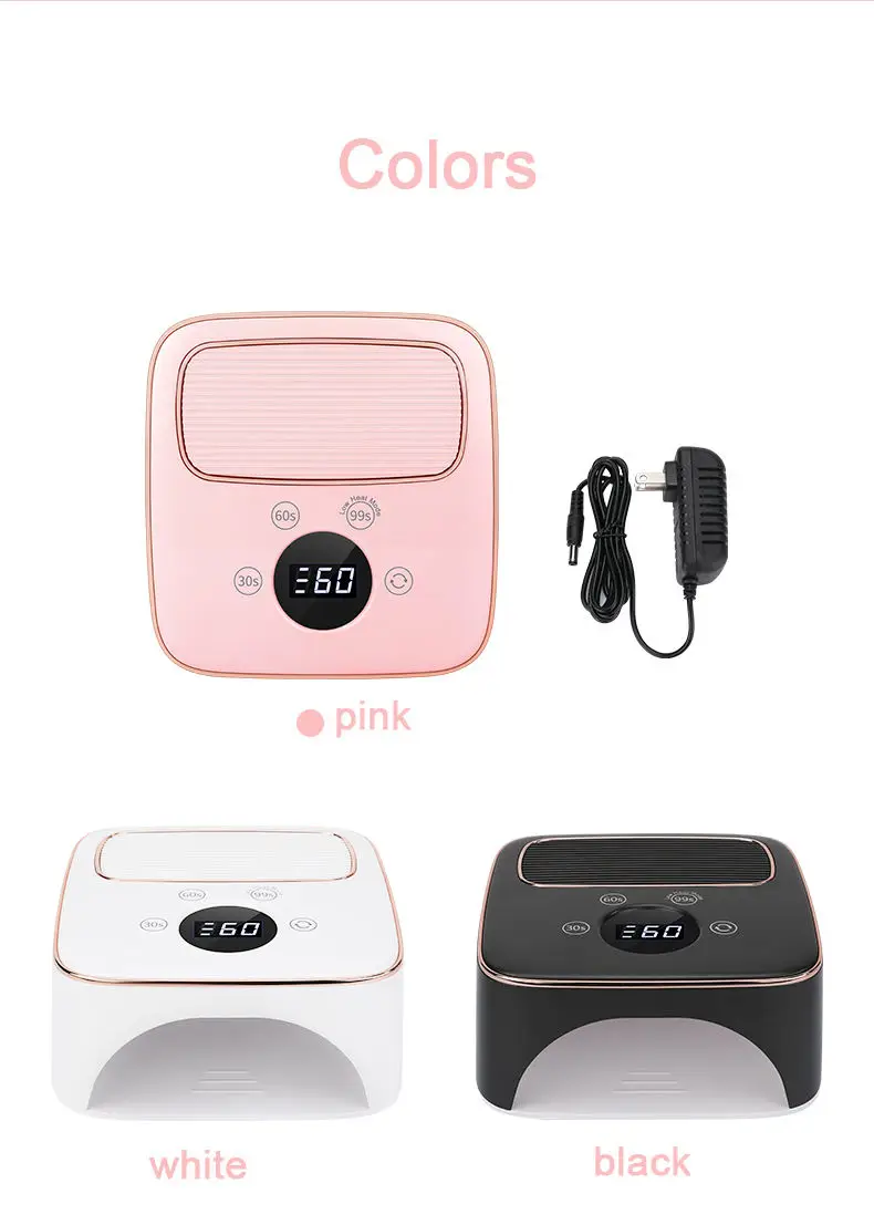 Ultra UV Rechargeable and Non-Rechargeable Nail Dryer 72W Wireless Gel Polish Lamp the Nail Dryer