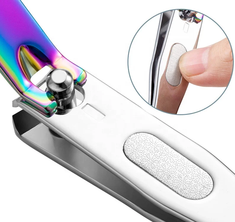 2024 Mermaid Nail Clipper Stainless Steel Fish Tail Nail Cutter Manicure Pedicure Tool for Fingernails Nail Tool