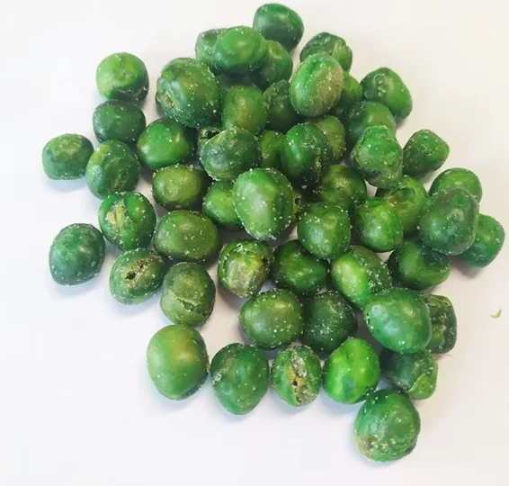 Китайская закуска веганская натуральная жареная соль со вкусом зеленого горошка OEM Service