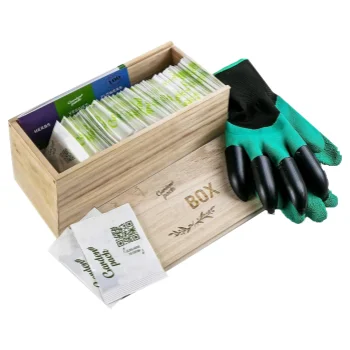 Organic Garden Supplies Starter Kit with 100 Varieties of Herb Flower Vegetable Seeds