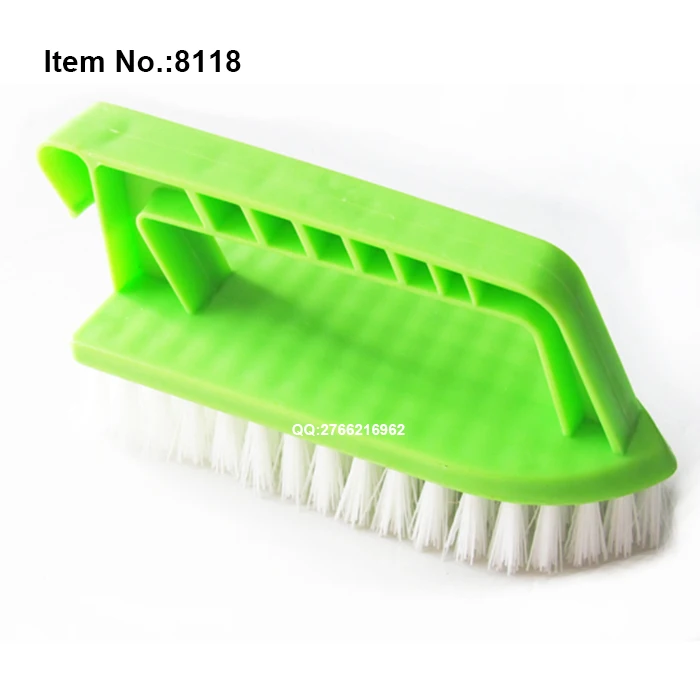 HQ8118 Eco-friendly laundry products plastic scrub brush hard hair