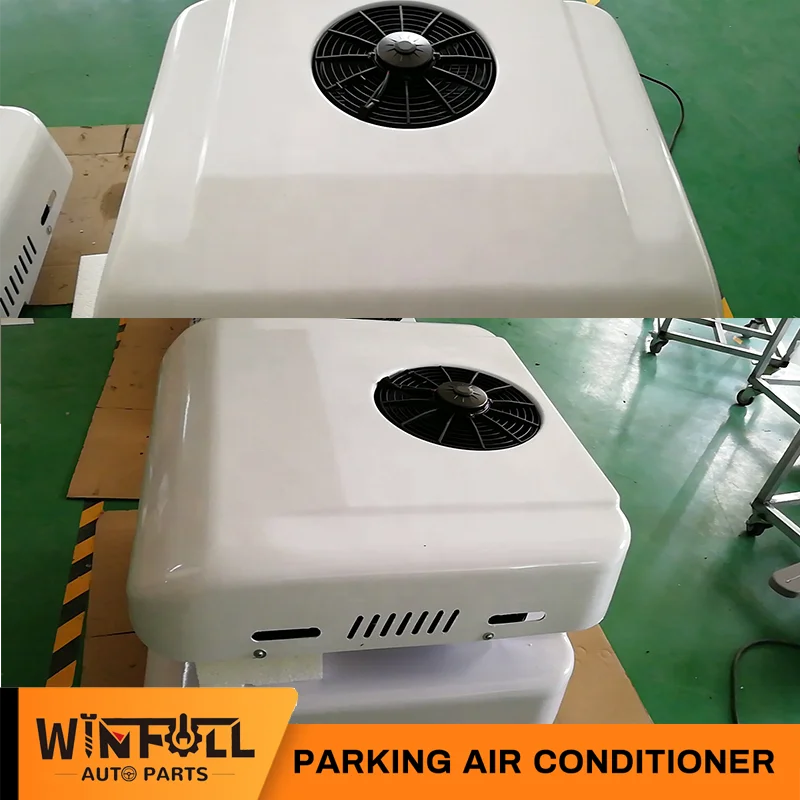 AC DC 24v кулер на крышу кабины грузовика портативный мини парковочный кондиционер для