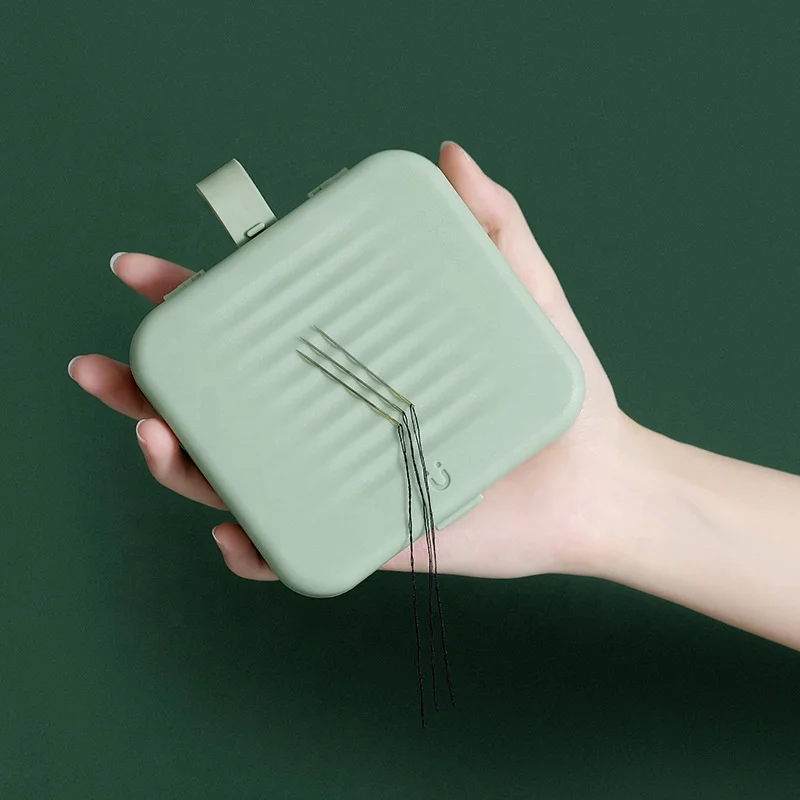  Расширенная Магнитная коробка для ниток начинающих путешественников DIY швейная аварийная портативная рулетка с игольными