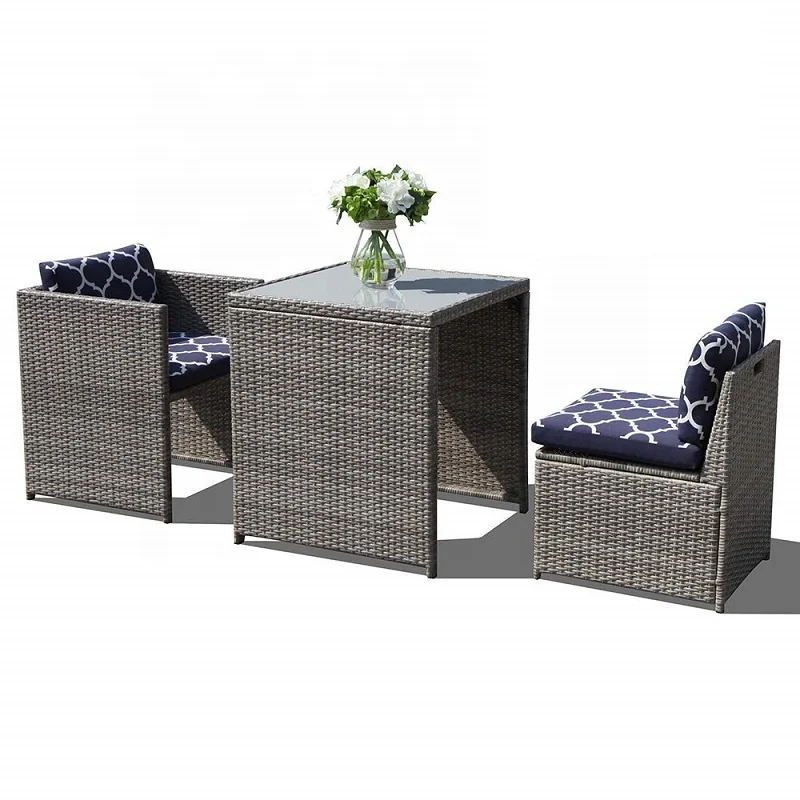 Dining Patio Garden Leisure Furniture Sets All Weather Acapulco Outdoor Aluminum Bistro Chair