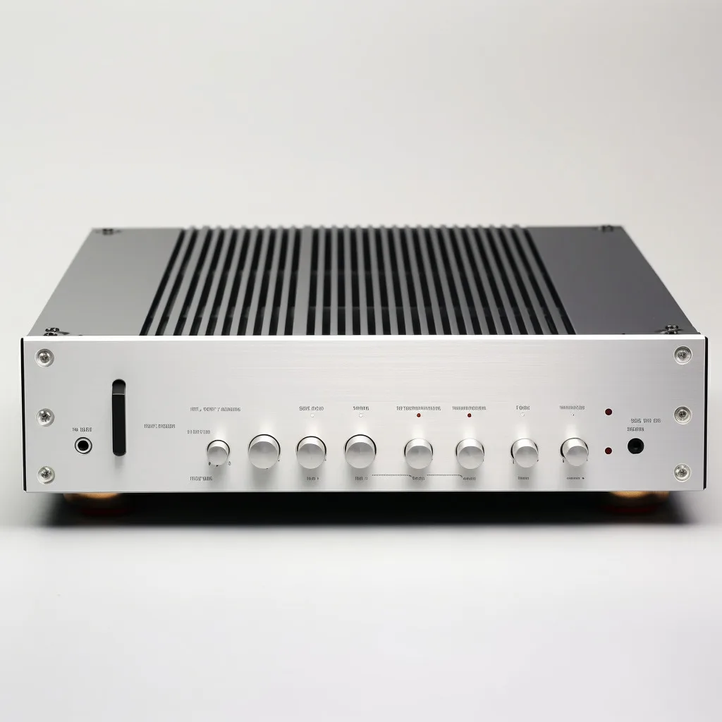 Custom Steel Fabrication aluminium chassis case box amplifier power audio storage shell