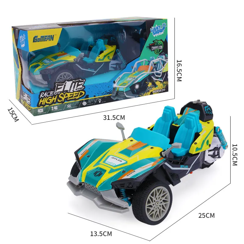 Zhorya 1:16 игрушка для игры Электрический Rc 4Wd мини пульт дистанционного управления Гонки 24G игрушки Детская