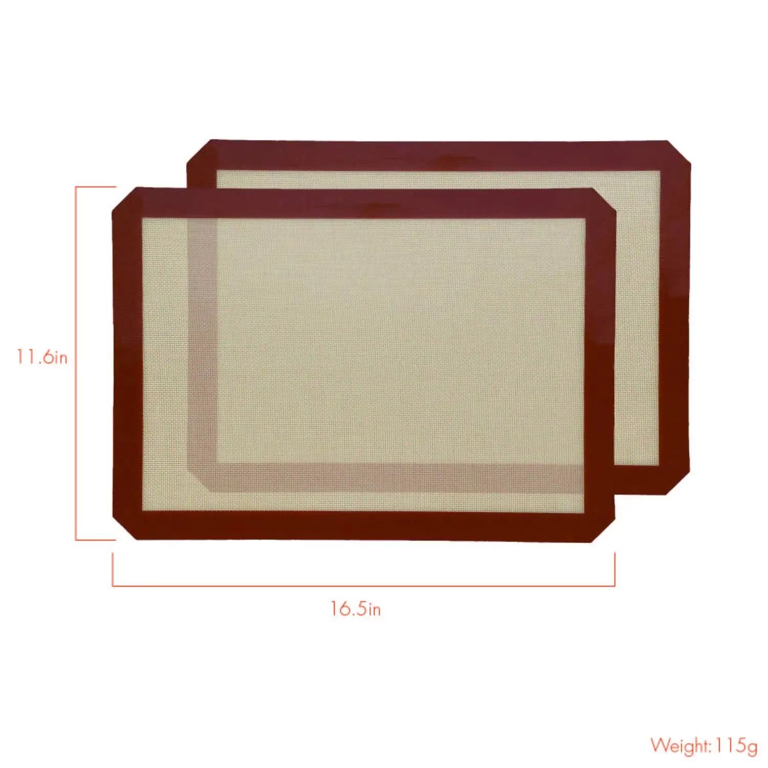 100% ФАБРИКА силиконовые коврики для выпечки