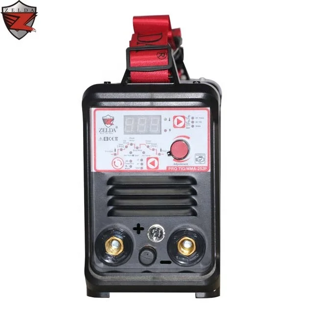 ZELDA Soldadora Inverter 110V 220V  250A Digital  Double Pulse TIG Welders