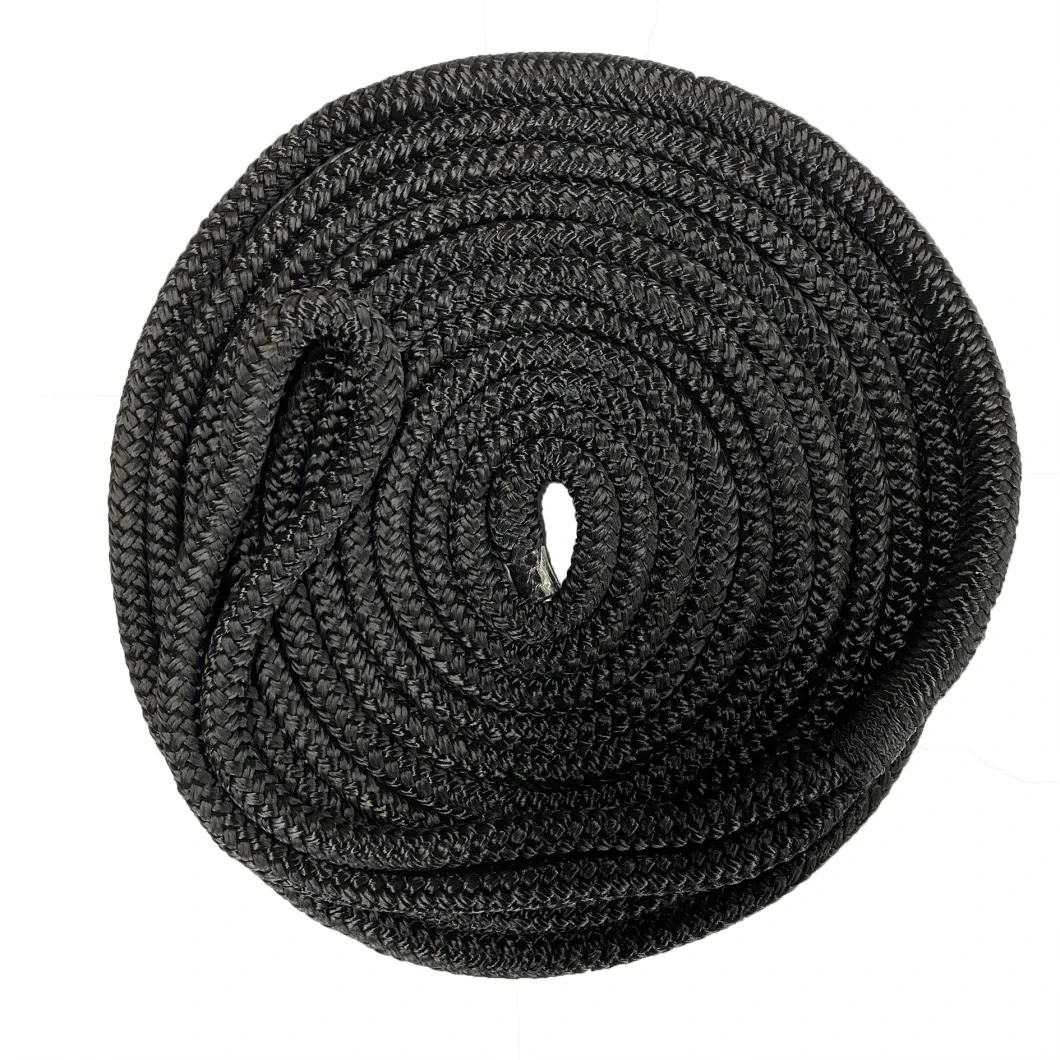 double braid polyester sheath with nylon core DOCK LINE  anchor line