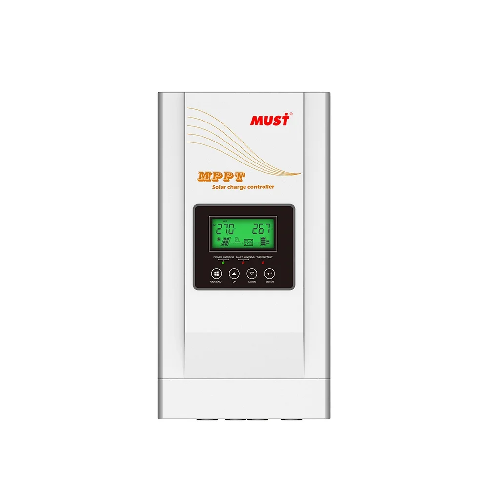 Контроллер заряда солнечной батареи Must 60a 80 100a 200a 12V 24V 36V 48V mppt с USB для панели