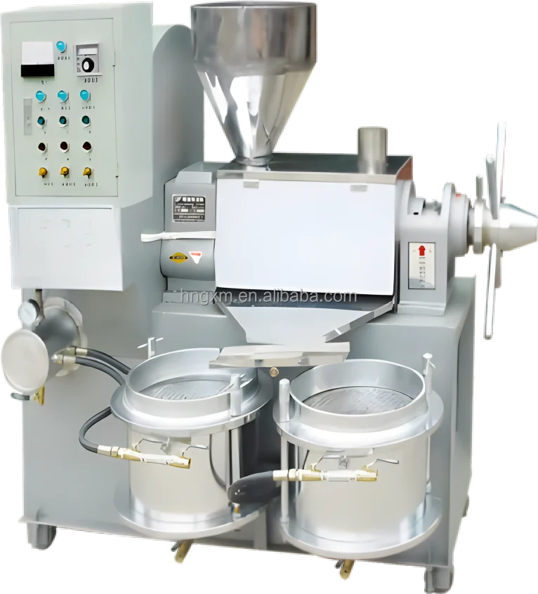 High Output Automatic Screw Oil Press 2-4 Tons per Day Easy to Operate for Palm & Coconut Seed Can Be Used for Cold Hot Pressing