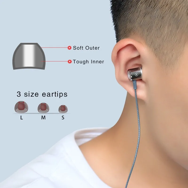 Проводные наушники Игровые наушники для телефона iphone in Ear Спортивные гарнитуры с микрофоном для Xiaomi Hifi