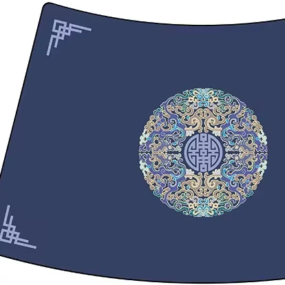 printed table cover table mat set with napkint Dining Table Mats