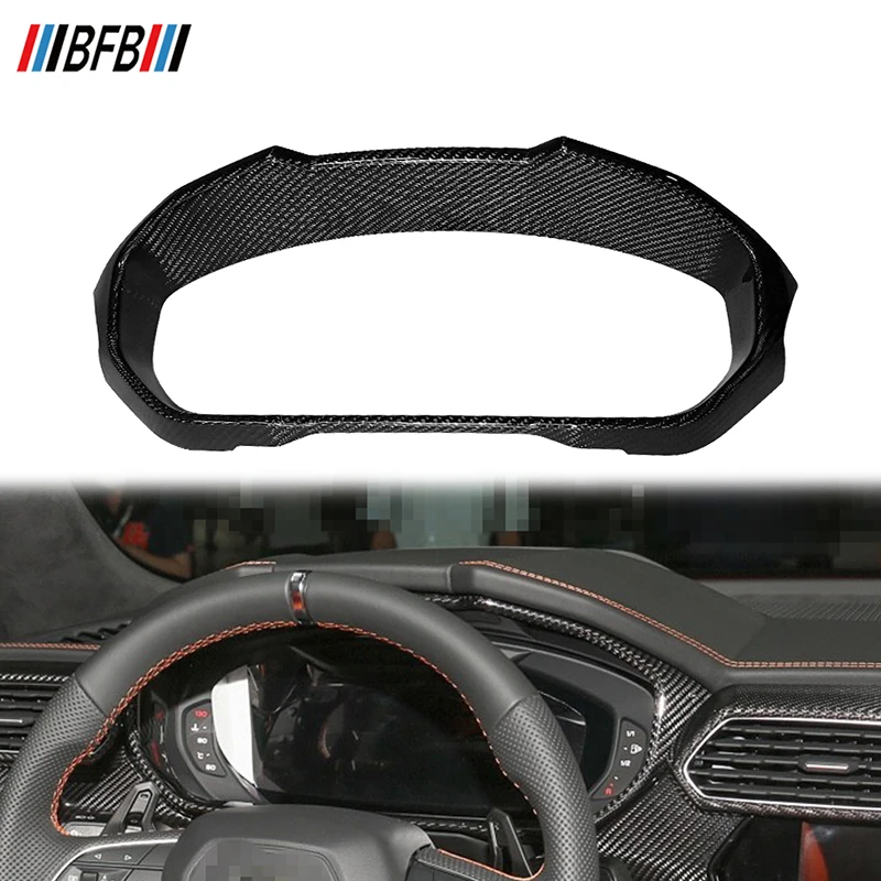 BFB Interior Accessories For Car Carbon Fiber Dashboard Meter Cover Trim  For Lamborghini Urus 2018-2022