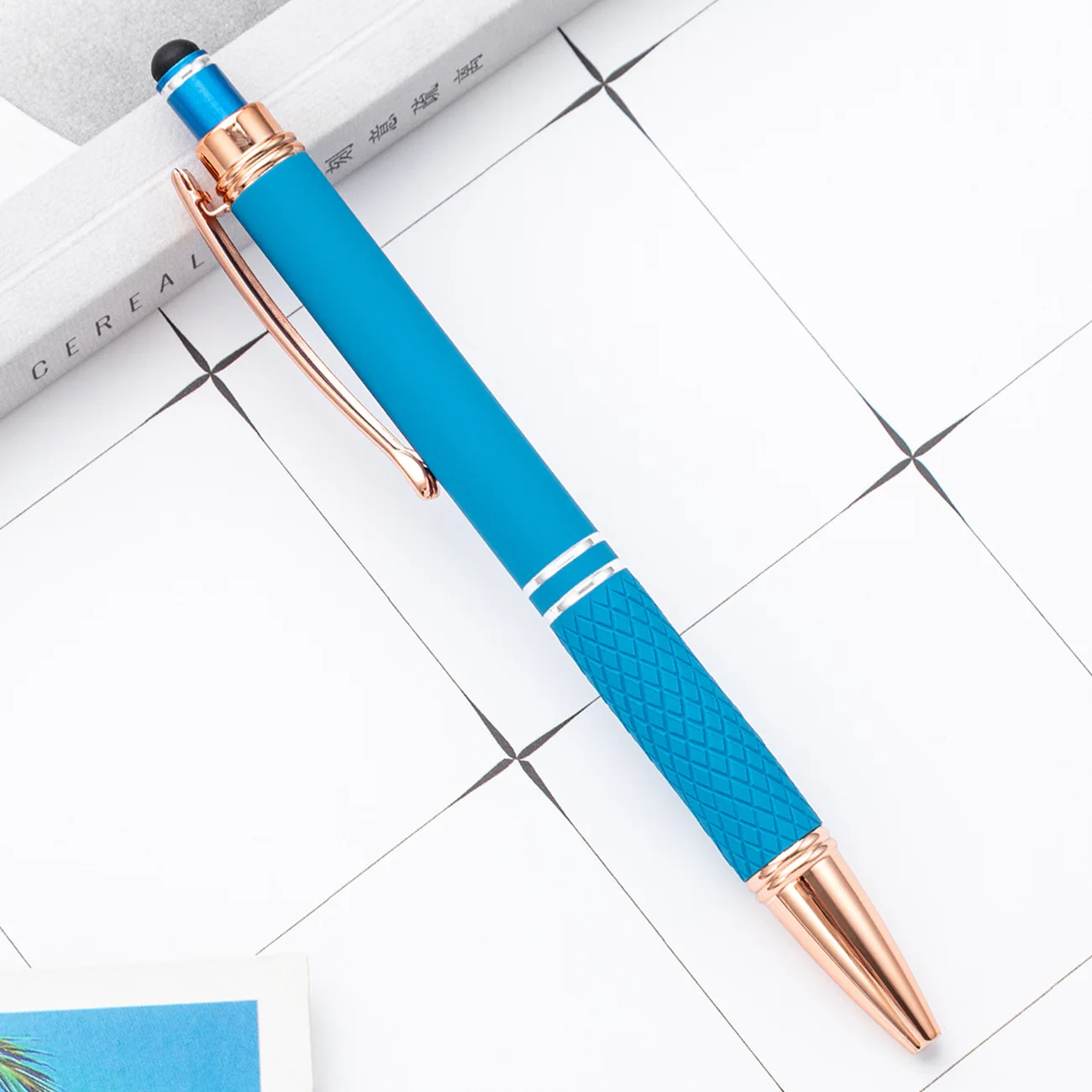 New Product press ballpoint pen custom logo manufacturers supply office stationery metal gift pen