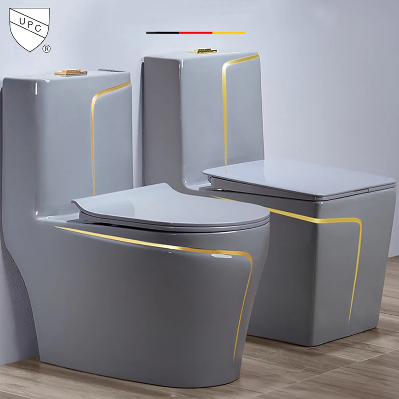 Chinese Chaozhou Ceramics CUPC Super Swirling One Piece Bathroom Luxury Toilet