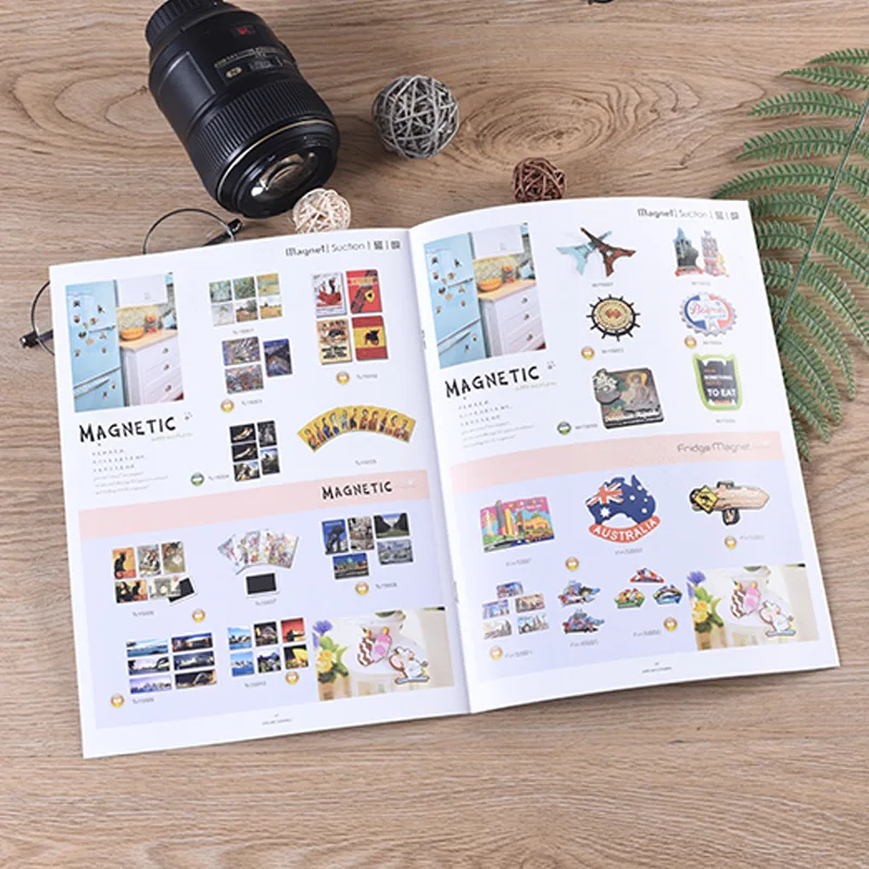 Professional Publishing Offset Printing Booklet Magazine Brochures Catalogue Photo Cook Paper Book Printing