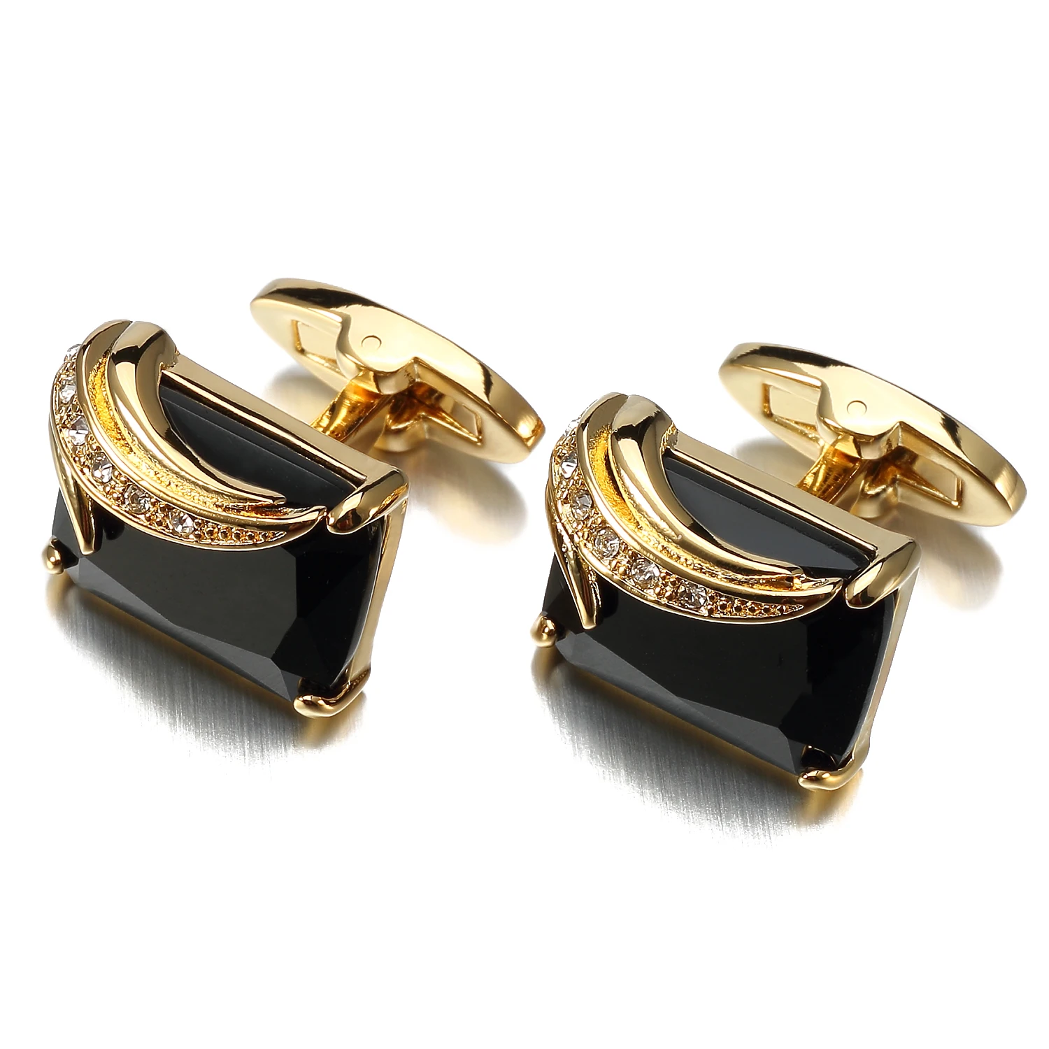  Мужские ювелирные изделия OB Jewelry из латуни и металла с кристаллами модные запонки оптовая цена для мужской
