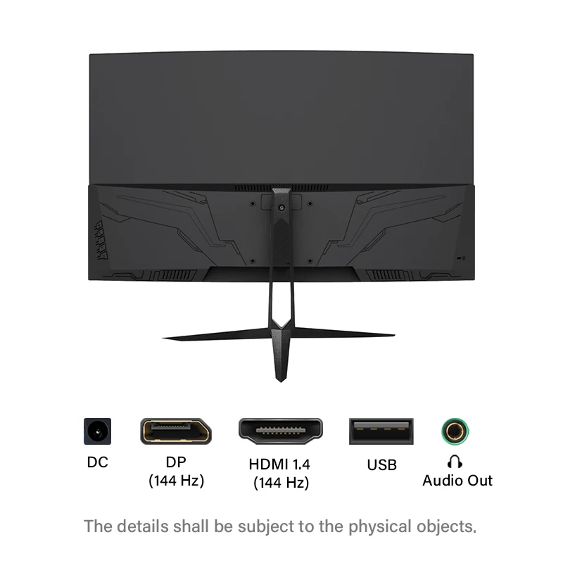 100x100 мм VESA монтажный наушник Out 99% sRGB USB HDMI1.4 G-sync PD1.2 AMD Freesync 1K 1080P FHD 31 5 Дюймов 144 Гц монитор 32