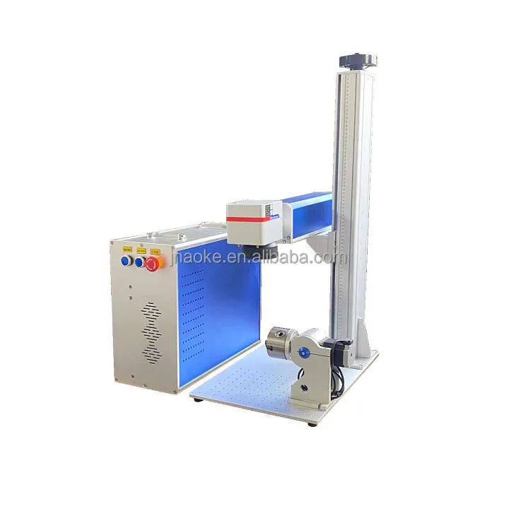 XY Moving Metal Large Format  800*800mm JPT 60W Gantry Fiber Laser Marking Machine 100W 200W 30W Laser Marker