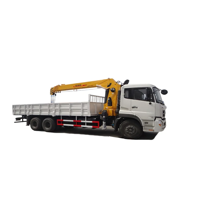 Hydraulic Arm Truck Mounted Crane Manipulator SQ12SK3Q Remote Monitoring System Truck Crane