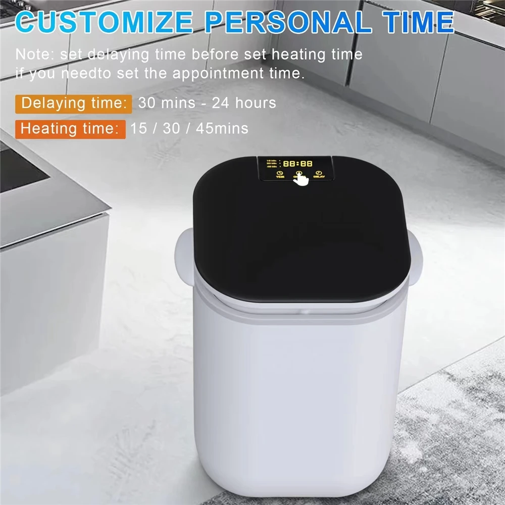 2023 Top Selling Bathroom 40L Towel Warmer Bucket Timed Smart Towel Drying Bucket Towel Heater