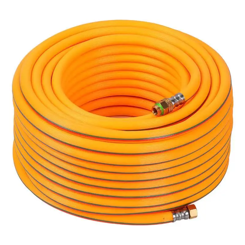 PVC high pressure spray water hose 8.5mm*14mm PVC 3 layers pvc high pressure spray hose/pipe with fitting air hose
