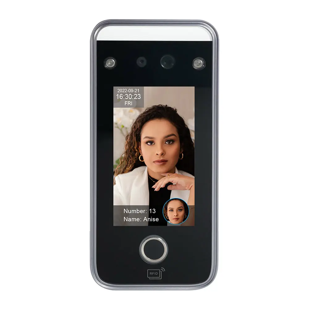 AI access management face recognition time attendance products fingerprint access control system free API