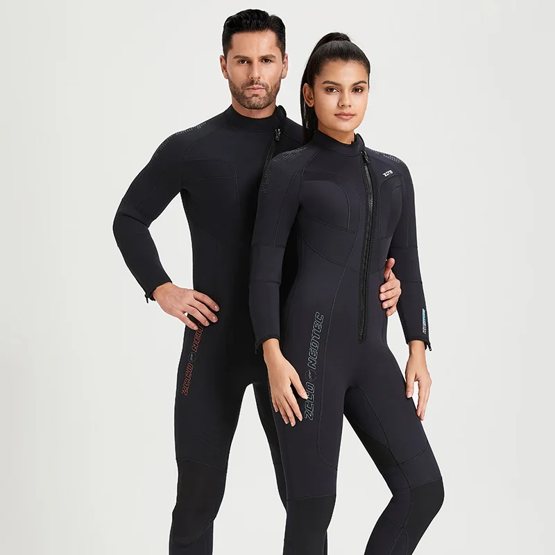 5Mm Custom Winter Warm Neoprene Front Zip Swimming Diving Suit Men Women Scuba Canyoning Wetsuit