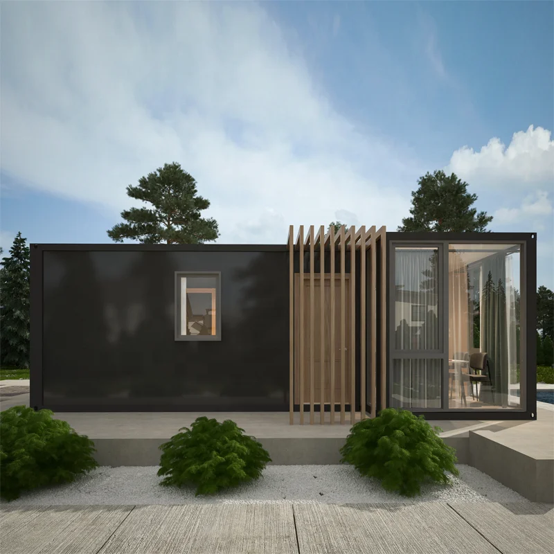 
luxury resort bungalow villas modular prefabricated modern design homes prefab flat pack container house for living 