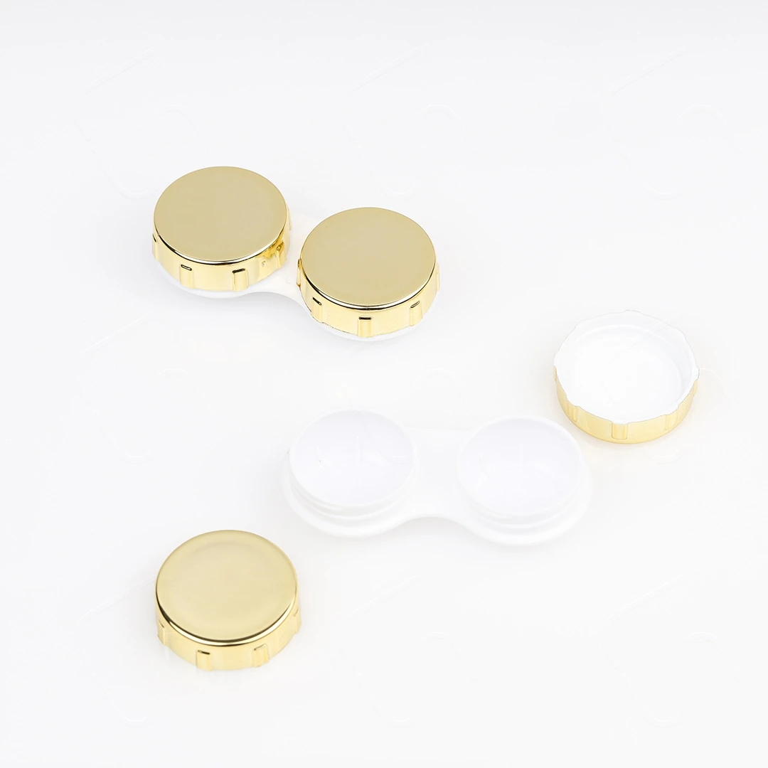 contact lenses case Accessories for contact lenses contact lens cleaner eye lenses solution estuche lentes de contacto