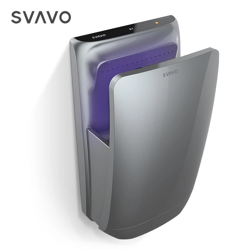 Коммерческая высокоскоростная струйная сушилка для рук 10S двухсторонний струйный воздушный выход дизайн настенная автоматическая