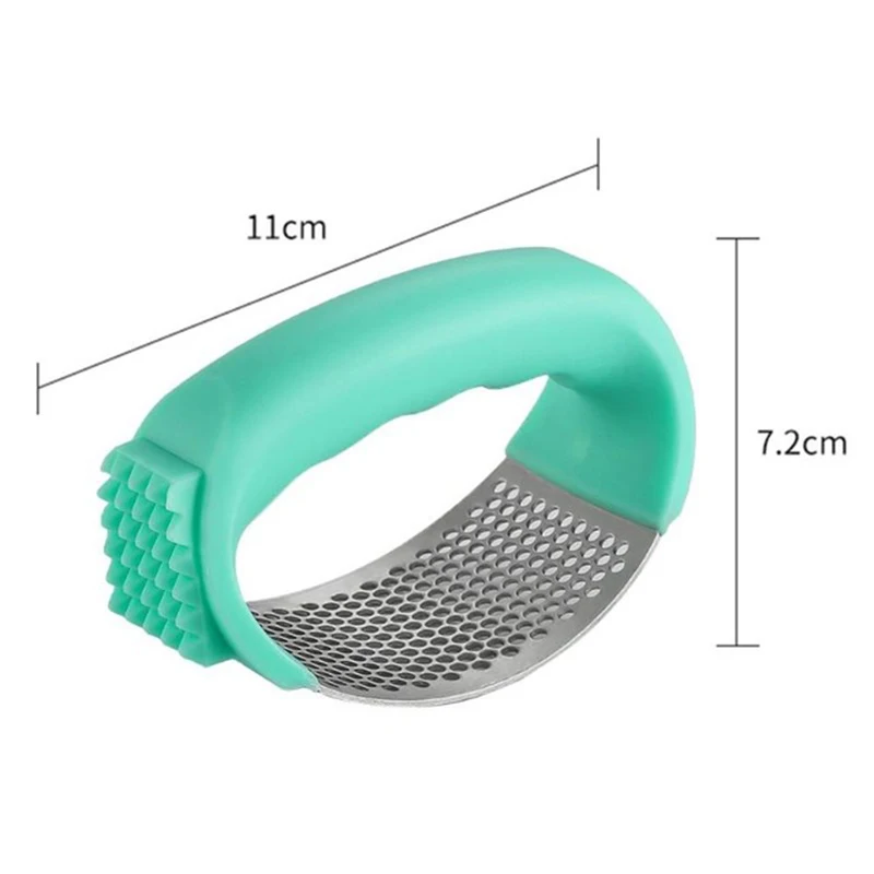 RAYBIN 2 In 1 high quality Manual Stainless Steel Meat Tenderizer crusher Loosener Garlic Press